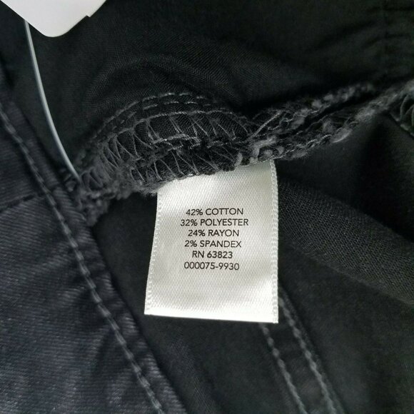 CJ Banks Women's size 24W Jeans Gray Straight Fit Shaped Mid Rise - Picture 8 of 9